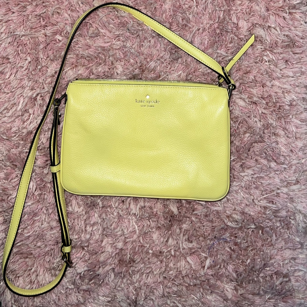 Yellow Kate Spade Crossbody